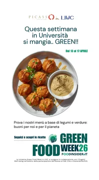 Green Food Week: quando la sostenibilità passa dalla tavola